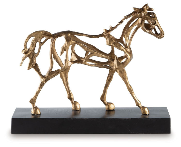 Grainville - Sculpture - Antique Gold Finish image 2