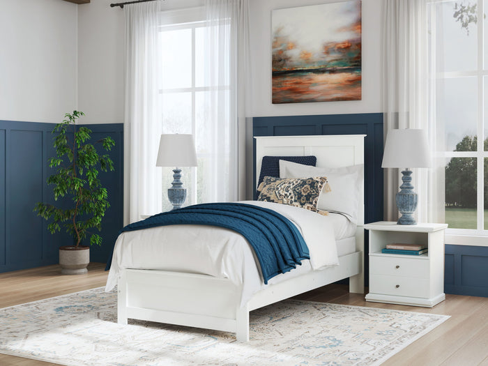 Bostwick Shoals - Panel Bed With Framed Footboard image 4