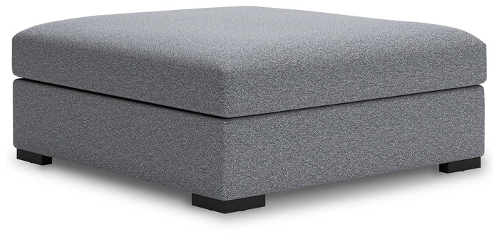 Bealton - Oversized Accent Ottoman - Salt And Pepper image 1