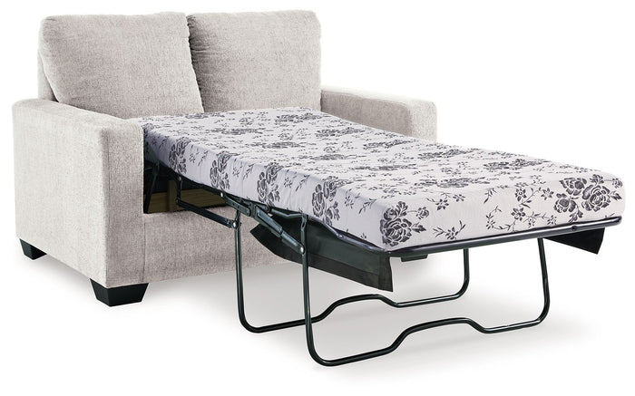 Rannis - Twin Sofa Sleeper - Fabric - Snow image 2