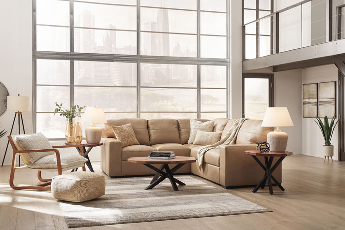 Bandon - Sectional - Leather Match image 4