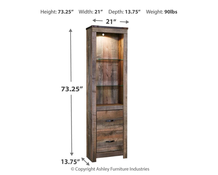 Trinell - Pier - 2-drawers - Brown image 3
