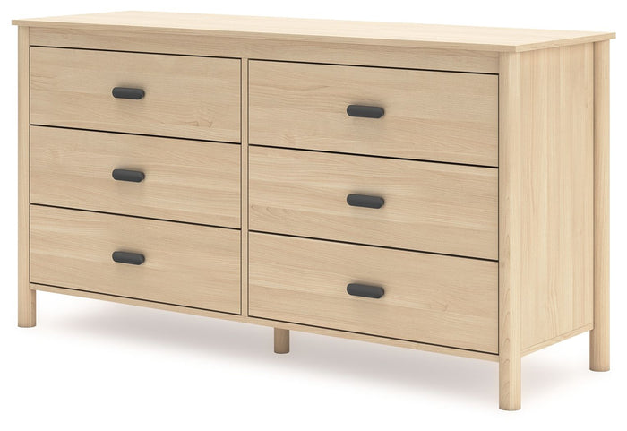 Cabinella - Six Drawer Dresser - Tan image 3