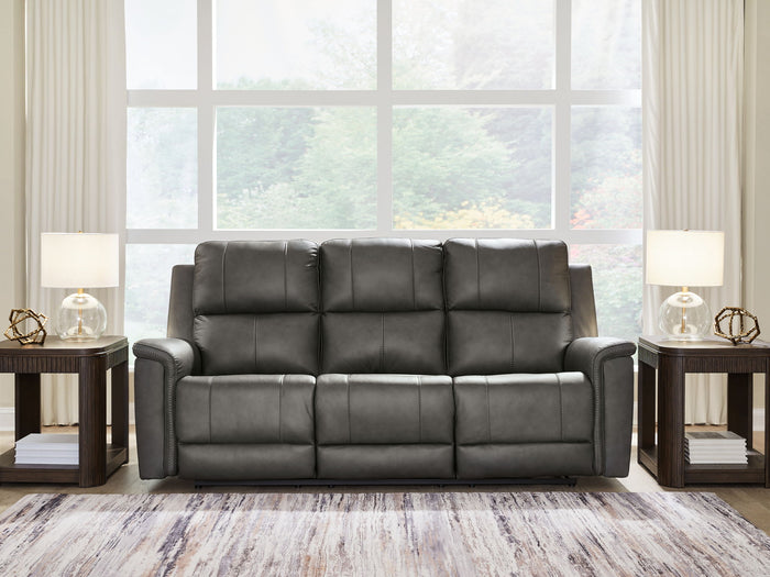 Bleckley - Power Reclining Sofa With Adjustable Headrest image 4