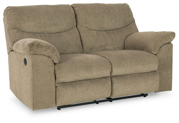 Alphons - Reclining Loveseat - Fabric - Briar image 1