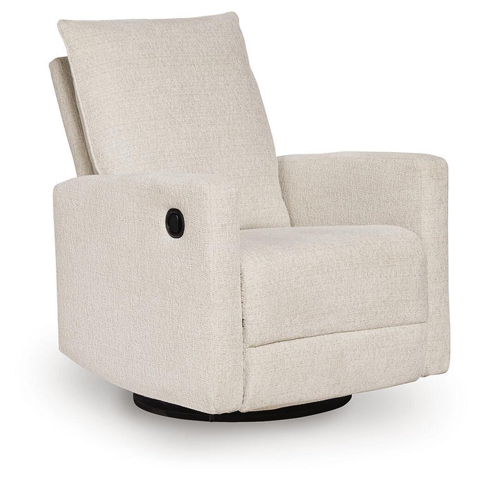Oaklynn-Manor - Swivel Glider Recliner - Canvas image 1