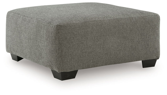 Clarington - Oversized Accent Ottoman - Greystone image 1