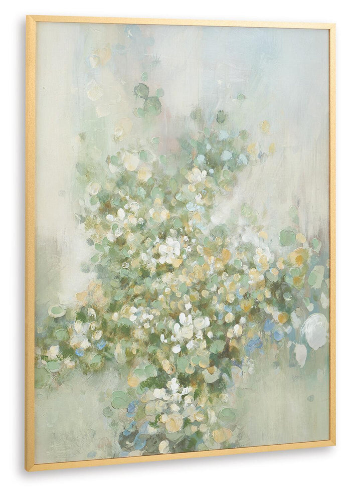 Reedster - Wall Art - Green / Blue / Yellow image 3