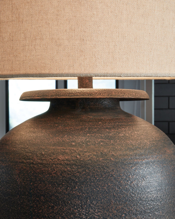 Carlenbury - Metal Table Lamp - Antique Brown image 3