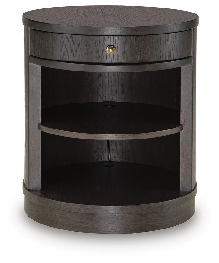 Leighmour - Accent Table - Dark Brown image 4