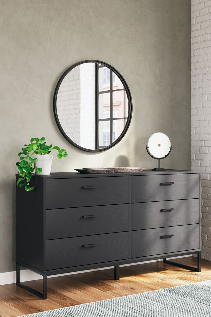 Socalle - Six Drawer Dresser image 5