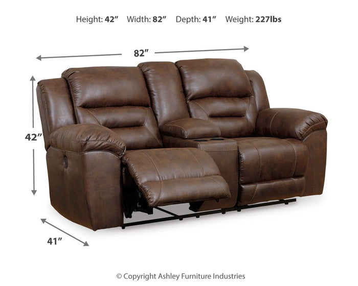 Stoneland - Power Reclining Loveseat image 4