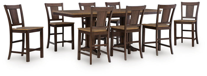 Rylandeen - Counter Height Extension Dining Table Set image 2