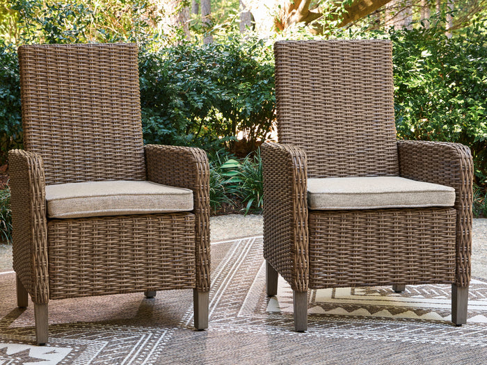Laguna Heights - Arm Chair With Cushion (Set of 2) - Beige image 2