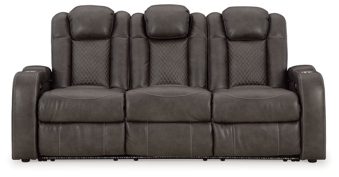 Fyne-dyme - Power Reclining Sofa With Adj Headrest image 6