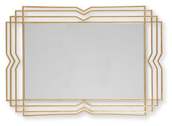 Claybrook - Accent Mirror - Gold Finish image 3