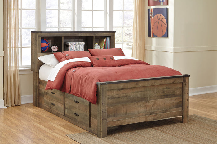 Trinell - Bookcase Bed With Storage image 2