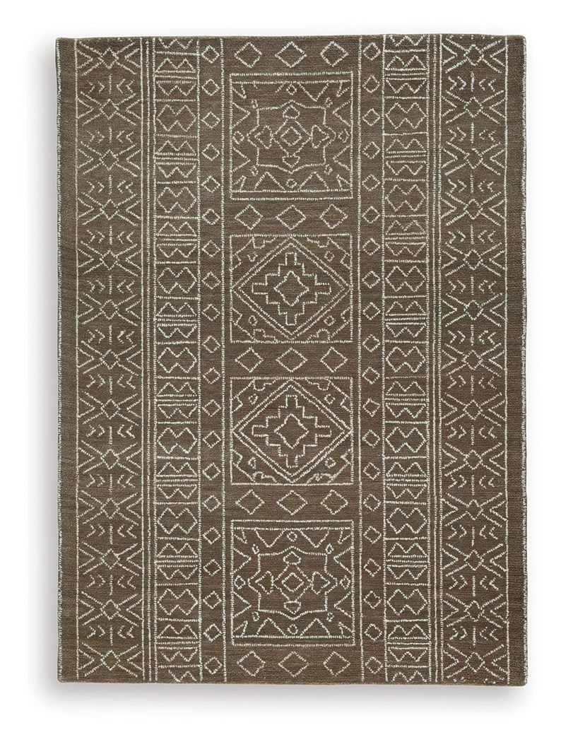 Dark Brown / 5' x 7'