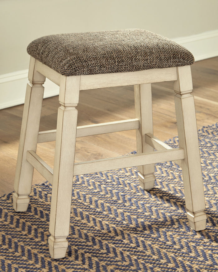 Bolanburg - Upholstered Stool (Set of 2) - Beige image 3