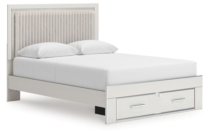 Zuraleus - Upholstered Panel Platform Storage Bed image 3