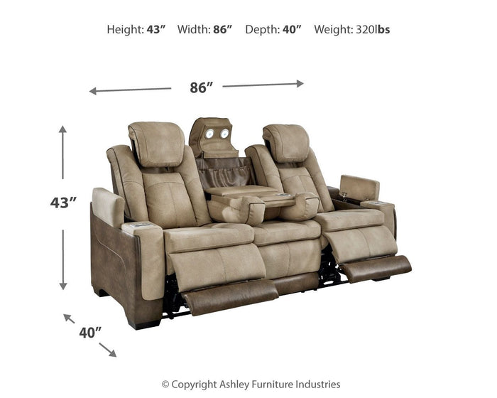 Next-Gen Durapella - Power Reclining Sofa image 3