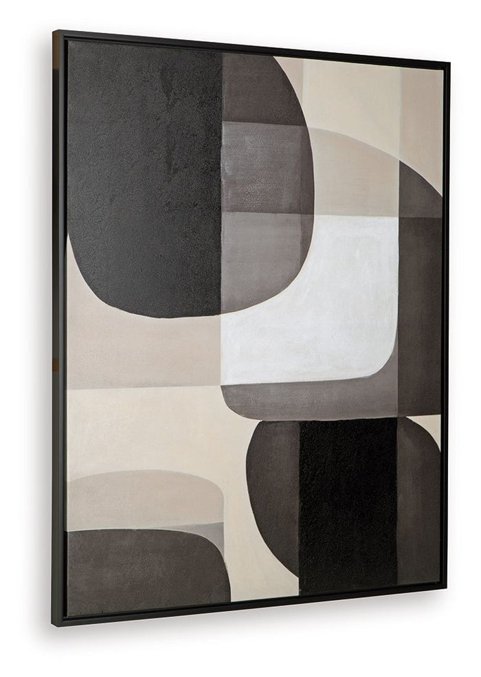 Kesleigh - Wall Art - Black / White image 3