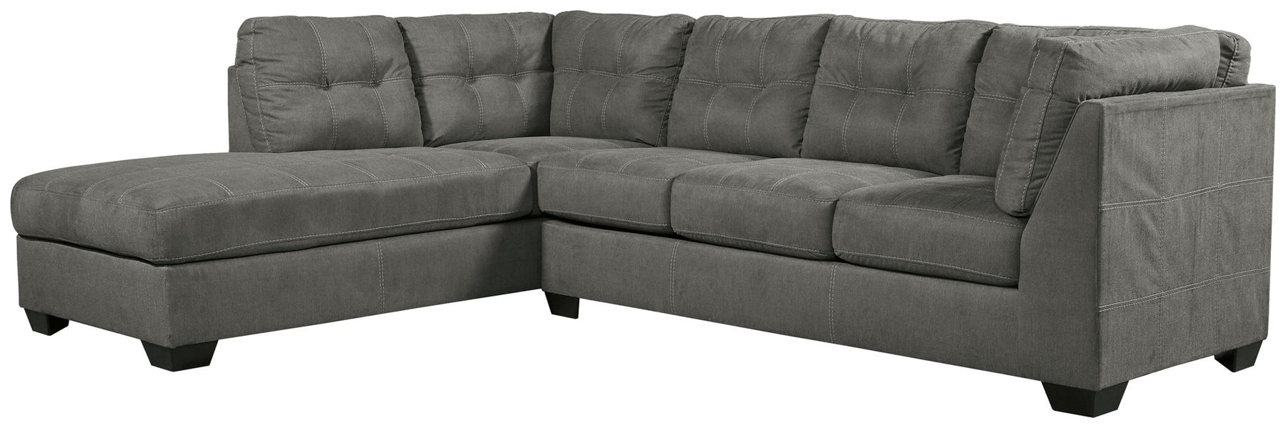 Dark Gray / 2 Pc. Left Arm Facing Corner Chaise Sectional