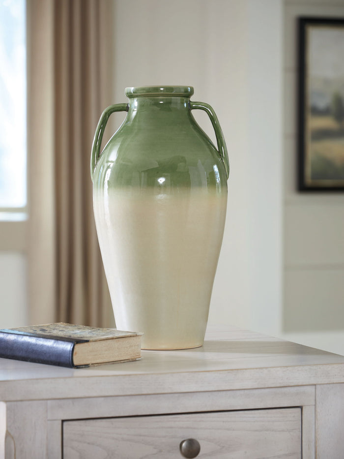 Andorbury - Vase - Green / Beige image 3