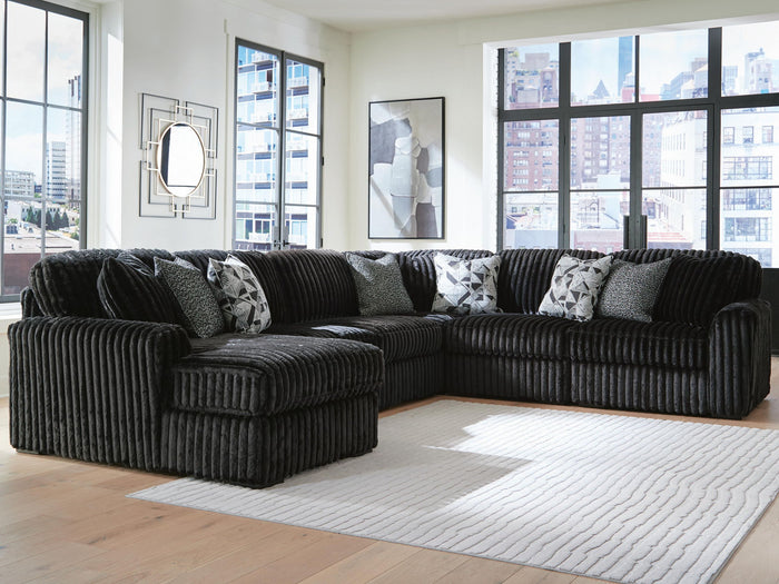 Midnight-Madness - 6 Piece Sectional image 1
