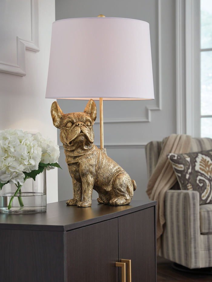 Wadeland - Poly Table Lamp - Gold Finish image 3