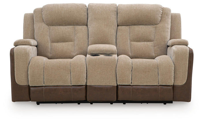Mixed Motion - Power Reclining Loveseat With Console / Adjustable Headrest image 4