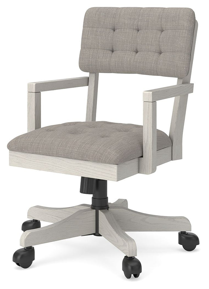 Robbinsdale - Home Office Desk Chair - Antique White image 2