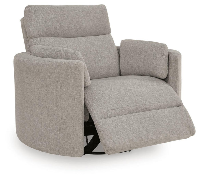 ModMax Luxe - Swivel Glider Power Recliner - Flint image 4
