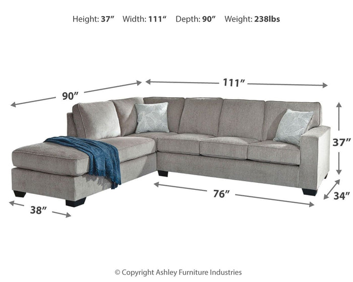 Altari - Sectional With Chaise image 6