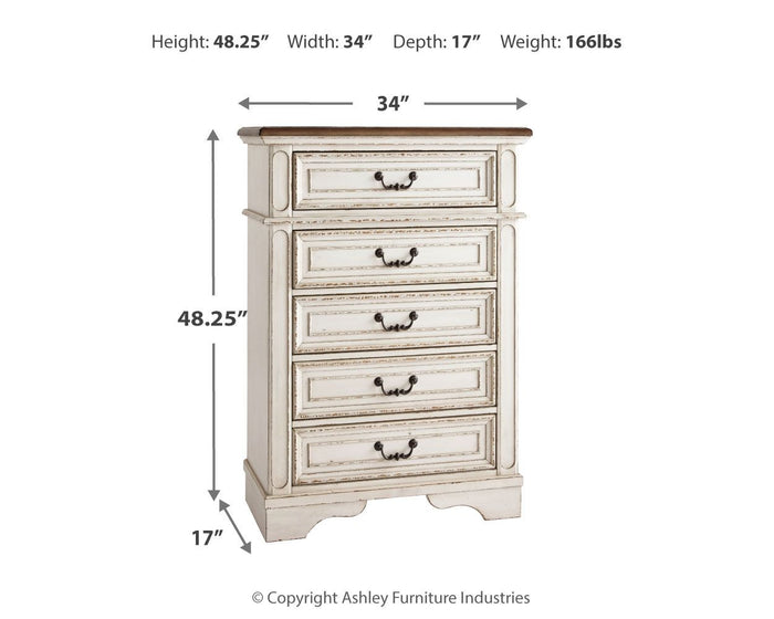 Realyn - Chest - Chipped White image 3