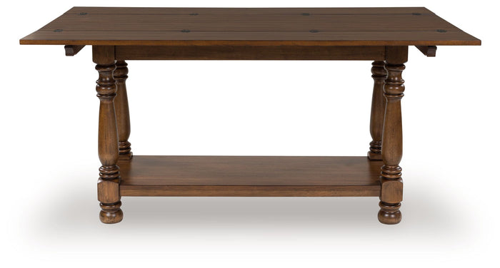 Sturlayne - Flip Top Sofa Table - Brown image 2