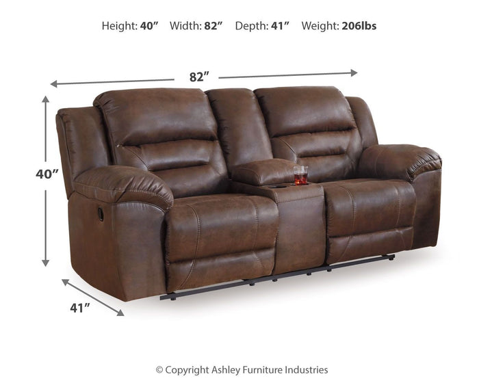 Stoneland - Reclining Loveseat image 5
