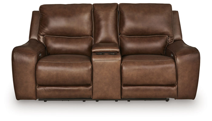 DeepWakes - Power Reclining Loveseat / Console / Adjustable Headrest image 5