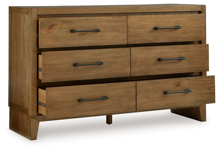 Sherbana - Dresser - Light Brown image 2