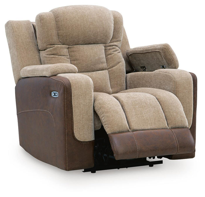 Mixed Motion - Power Recliner With Adjustable Headrest image 4