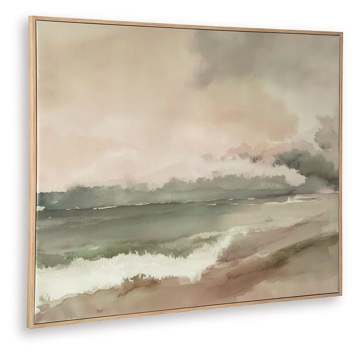 Vallus - Wall Art - Blush / Green / Gray image 3