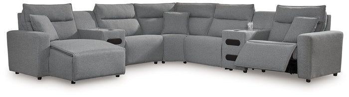 Modmax II - 7 Piece Reclining Sectional image 1