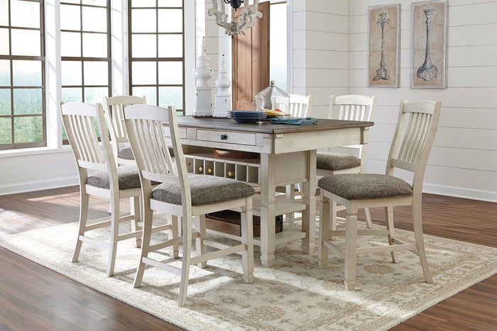 Bolanburg - Rectangular Counter Table Set image 3