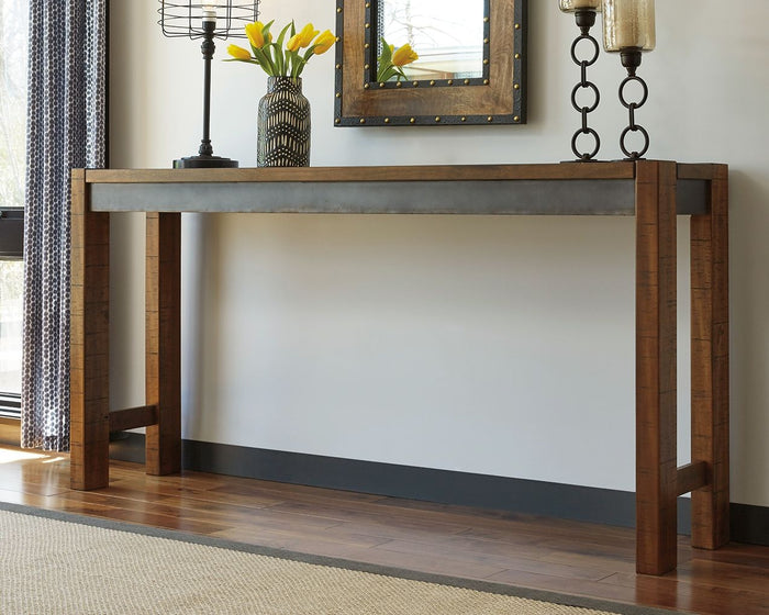 Torjin - Long Counter Table - Dark Brown image 2