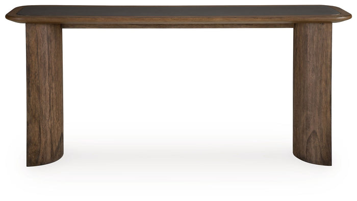 Dontayne - Sofa Table - Warm Brown image 2