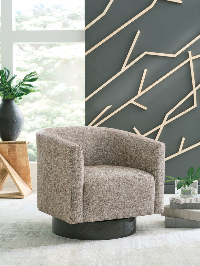 Jorryn - Swivel Accent Chair - Brown image 4