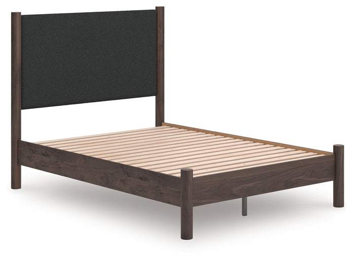 Pamytta - Upholstered Panel Platform Bed image 2
