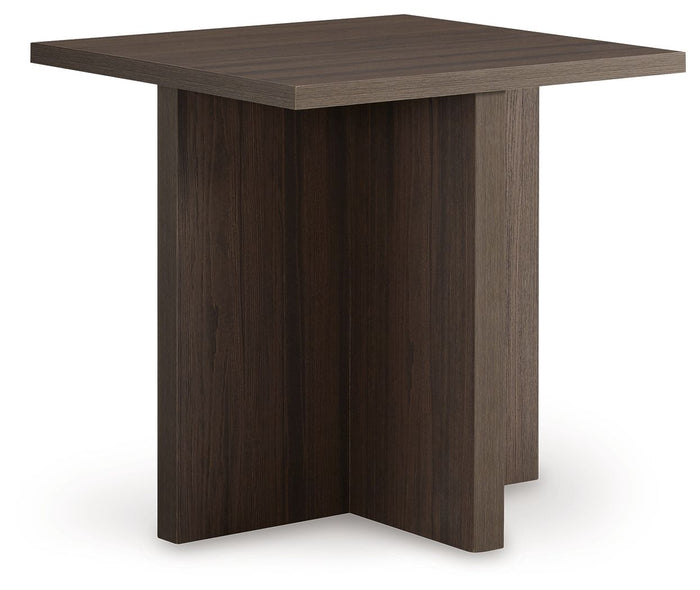 Zendex - Occasional Table Set (Set of 2) - Brown image 2