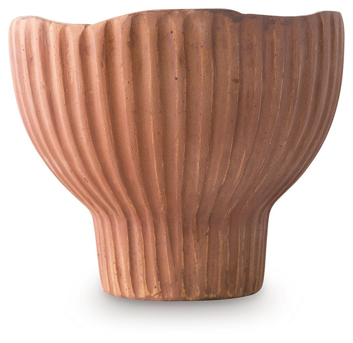 Orban - Vase - Sienna / White image 3
