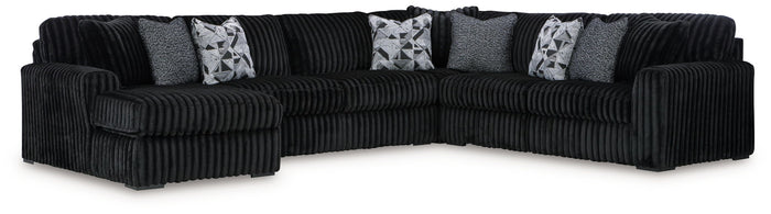 Midnight-Madness - 4 Piece Sectional image 5